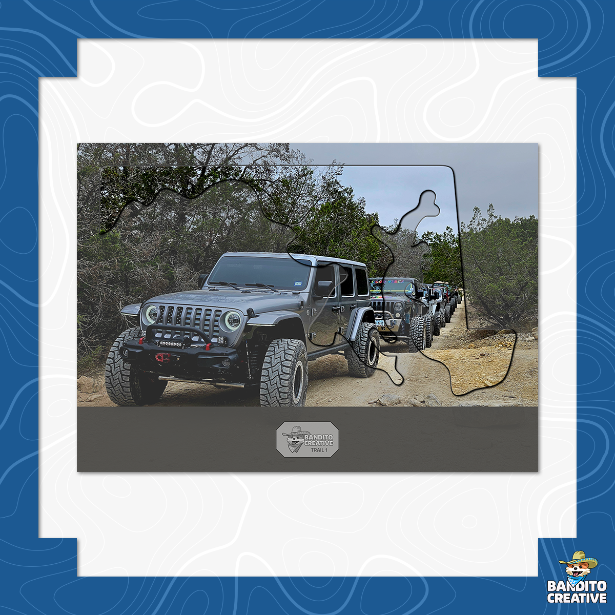 Custom Jeep Badge of Honor Maryland Display