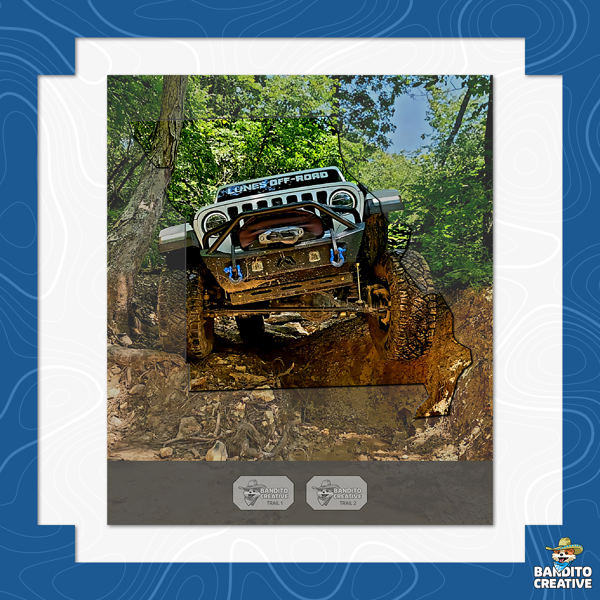 Custom Jeep Badge of Honor Missouri Display