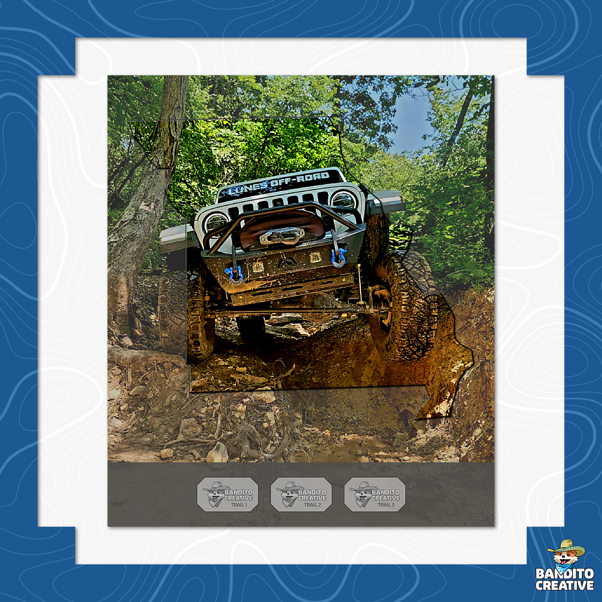 Custom Jeep Badge of Honor Missouri Display