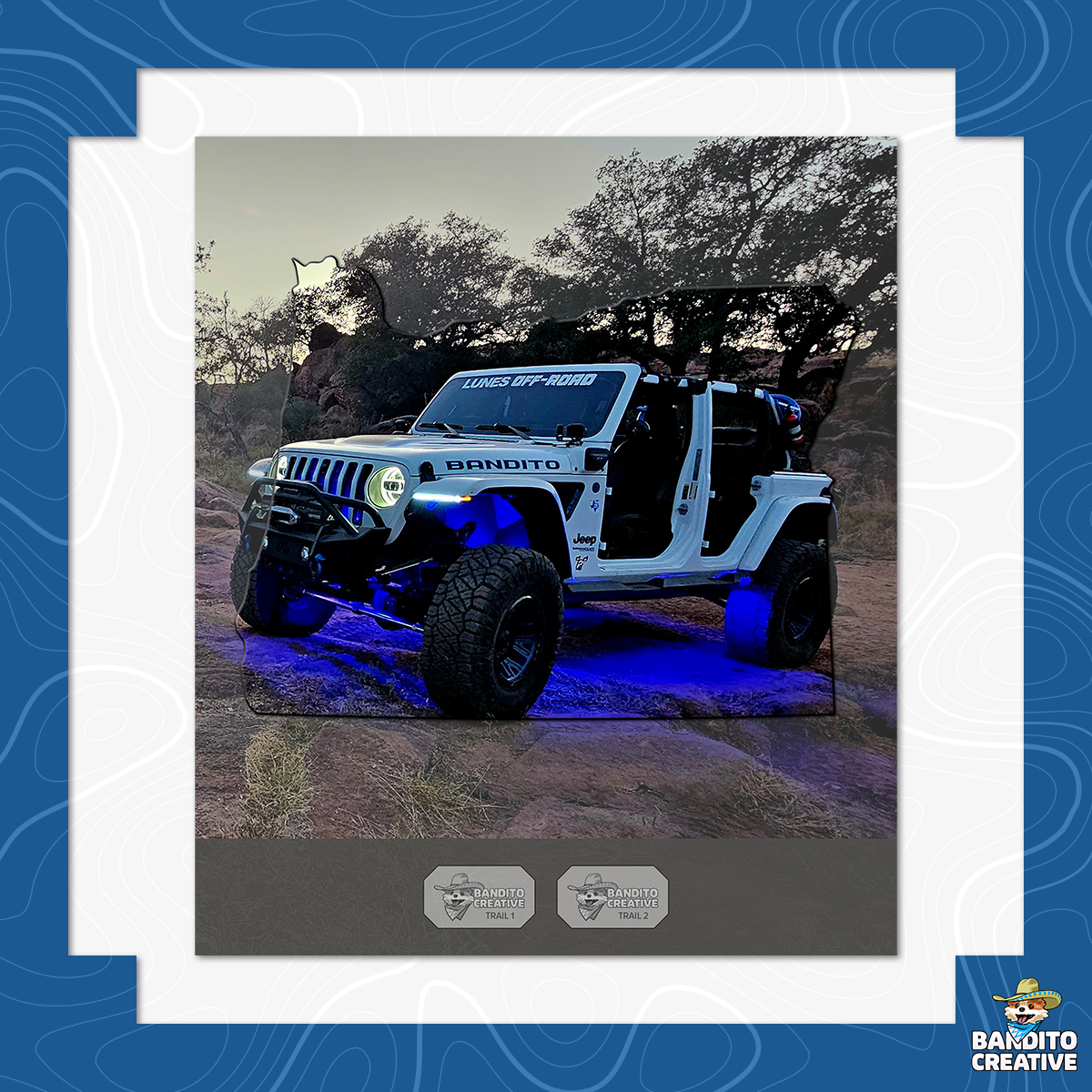 Custom Jeep Badge of Honor Oregon Display