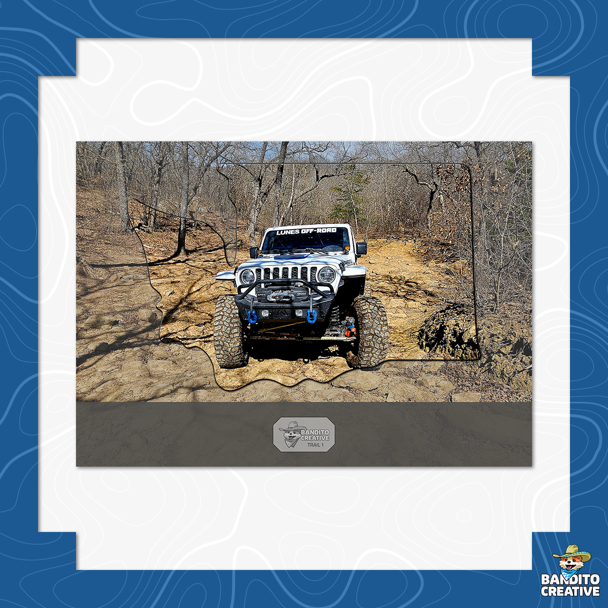 Custom Jeep Badge of Honor Washington Display
