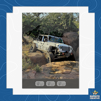 Custom Jeep Badge of Honor Michigan Display