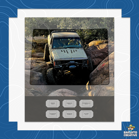 Custom Jeep Badge of Honor Colorado Display